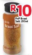 PnP Braai Salt-200ml