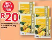 PnP Instant Sauce Assorted-4x40-49g Packed
