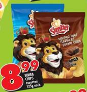 Simba Chips Assorted-125g Each
