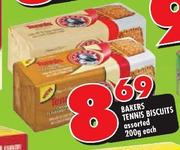 Bakers Tennis Biscuits Assorted-200g Each