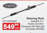 Femo Steering Rack Suitable For: Toyota Corolla/Conquest (All Manual) Complete(84-89) 