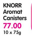 Knorr Aromat Canisters-10x75g