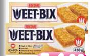 Bokomo Weetbix(Excluding Weet Bix Lite)-450g