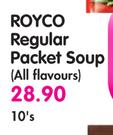 Royco Regular Packet Soup(All Flavours)-10's