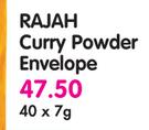 Rajah Curry Powder Envelope-40x7g