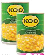 Koo Sweetcorn(Creamstyle)-415g