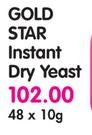 Gold Star Instant Dry Yeast-48x10g