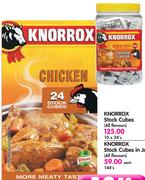 Knorrox Stock Cubes(All Flavours)-24's