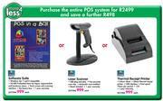 Software Suite+Laser Scanner+Thermal Receipt Printer