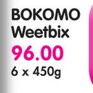 Bokomo Weetbix-6x450g