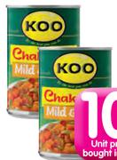 Koo Chakalaka(All Flavours)-410g