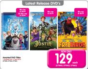 Assorted DVD Titles-Each