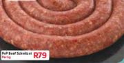 PnP Beef Schnitzel-Per kg