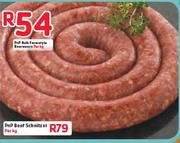 PnP Beef Schnitzel-Per Kg