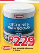 Plascon Kitchens & Bathrooms-2.5Ltr