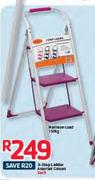 3-Step Ladder Assorted Colours-Each