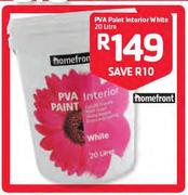 PVA Paint Interior White-20Ltr