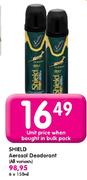 Shield Aerosal Deodorant-6x150ml
