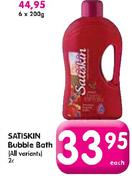 Satiskin Bubble Bath-2L