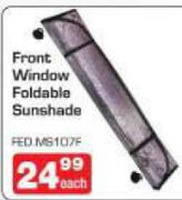 Front Window Foldable Sunshade-Each