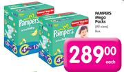 Pampers Mega Packs(All Sizes) Box-Each
