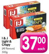 I&J Light & Crispy(All Flavours)-500gm Each