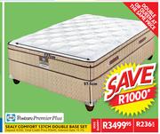 Posture Premier Plus Comfort 137cm Double Base Set