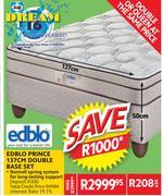 Edblo Prince 137cm Double Base Set