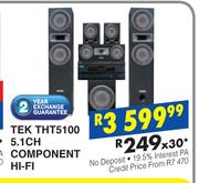 Tek THT5100 5.1Ch Component Hi-Fi