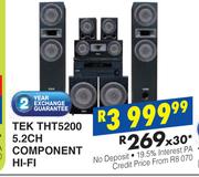 TEK THT5200 5.2CH Component Hi-Fi