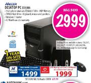 Mecer Desktop PC (E3500)