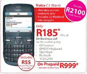 Nokia C3 (Black)