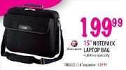 Targus 15" Notepack Laptop Bag