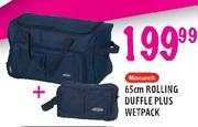 Monarch 65cm Rollong Duffle + Wetpack