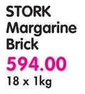 Stork Margarine Brick-18 x 1kg