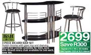 3-Piece Bicardi Bar Set