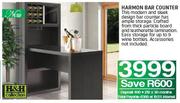 Harmon Bar Counter