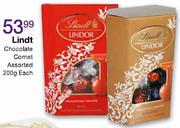 Lindt Chocolate Comet Assorted-200g Each