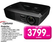 Optoma Projector DS325