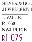 NWJ Silver & Gold Plated Jewellery Earrings