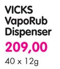 Vicks VapoRub Dispenser-40 x 12gm
