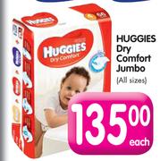 Huggies Dry Comfort Jumbo(All Sizes)