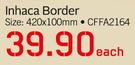 Inhaca Border 420x100mm CFFA2164-Each
