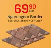 Ngorongoro Border 350x135mm CFFA2167-Each