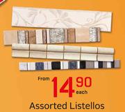 Assorted Listellos-Each