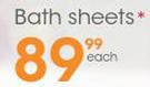 Bath Sheets-Each