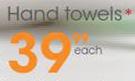 Hand Towels-Each