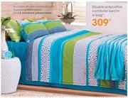 Double Polycotton Comforter Bed In A Bag