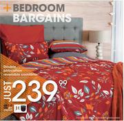 Double Polycotton Reversible Comforter