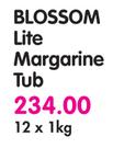 Blossom Lite Margarine Tub-12 x 1kg